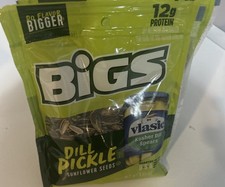 2-Pack BIGS Vlasic Dill Pickle Sunflower Seeds - 3.63 oz Bags
