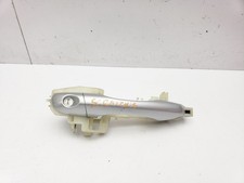 KIA SORENTO MK3 UM EXTERIOR DOOR HANDLE FRONT RIGHT DRIVER SIDE IN SILKY SILVER