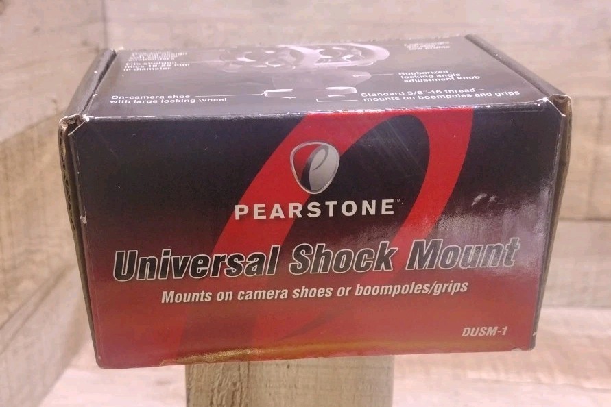 Pearstone Universal Shock Mount DUSM-1 Four Point Suspension for Microphone