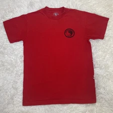 Size Men Small T&C Surf Town Design Hawaii “The ST8” T-Shirt Red Hawaii