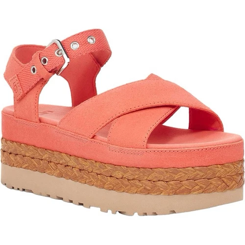 Scarpe sandalo UGG Aubrey platform arancione donna taglia 8