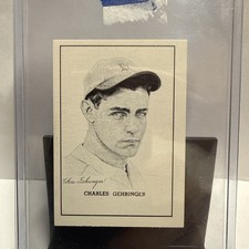 1950-56 Callahan HOF Set-Break Charles Gehringer EX-EXMINT
