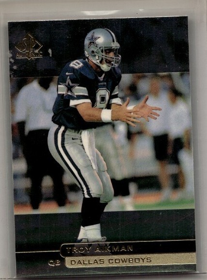1998 SP Authentic - Troy Aikman #62