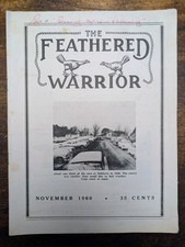 "The Feathered Warrior" POULTRY MAGAZINES 1960s Free Shipping Gamefowl 8 Issues