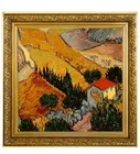 2023 Niue Vincent Van Gogh Valley with Ploughman 1 oz Silver Box COA Mintage 999