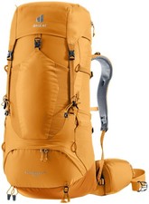 Deuter Aircontact Lite 40 + 10 Zaino da Trekking, Ambra/Acero