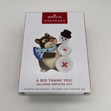 2024 Hallmark Keepsake  Collectible A Big Thank You! Hallmark Employee Gift