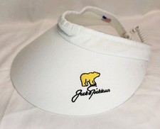 Women’s Vintage Jack Nicklaus Golf Visor Hat Made In USA Golden Bear