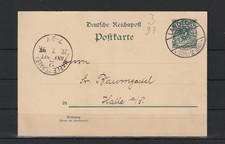 B428) Deutsches Reich Ganzsache gelaufen 1897 ab LANDECK