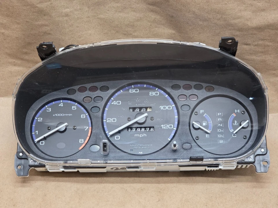 Honda Civic 1996-2000 sedán clúster velocímetro 179.876 millas Foto 2 de 4