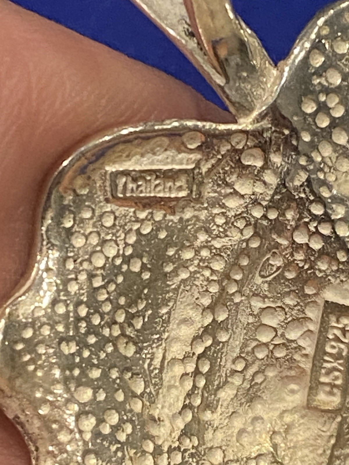 Gorgeous Large Solid 925 Sterling Leaf Pendant 15… - image 4