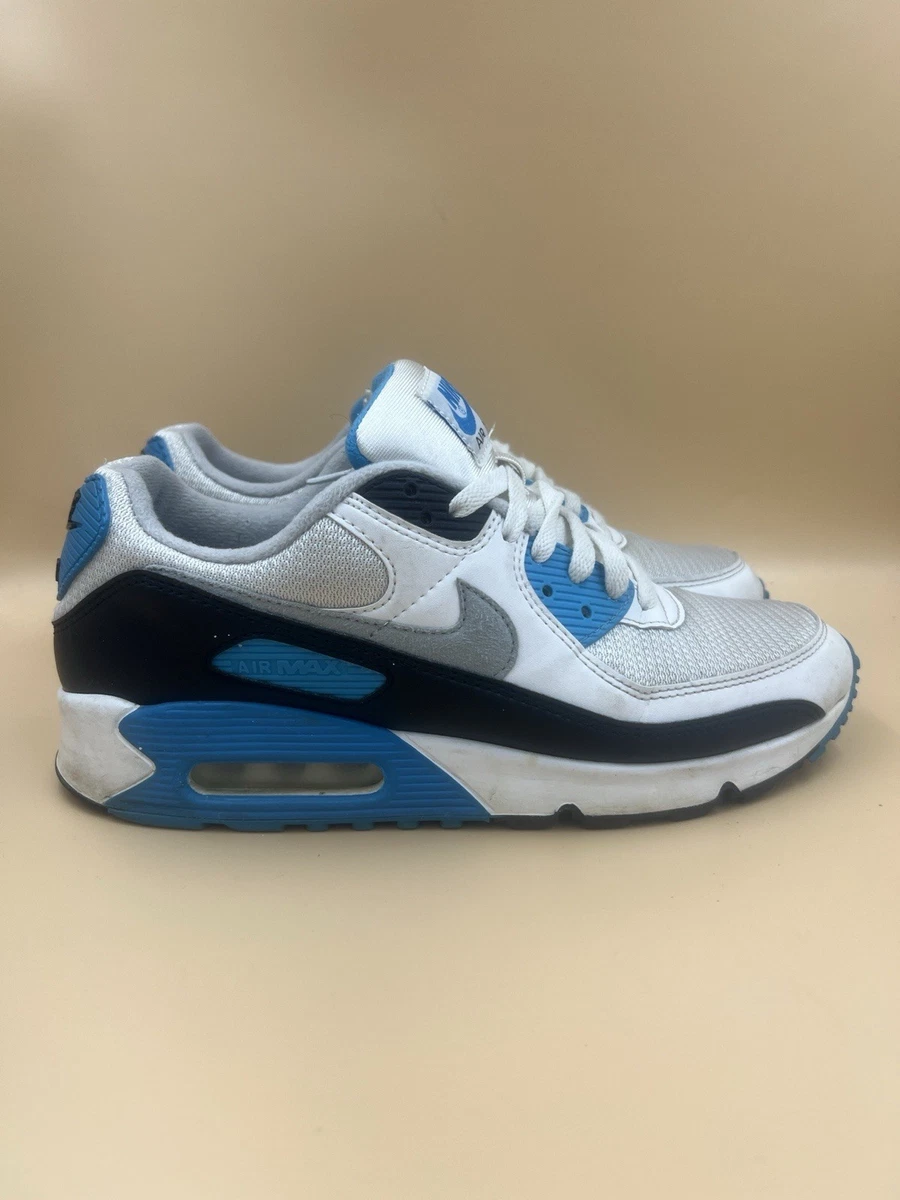 Nike Air Max 90 Shoes Men\'s Size 8.5  Laser Blue Black White Multicolor Nike Air Max 90 Laser Blue (2020) Men main image 2