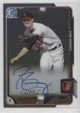 2015 Bowman Chrome Prospects Auto Tim Berry #BCAP-TB Auto 0s55