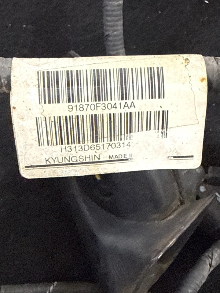 Chicote de fios Hyundai Elantra Horn 2017-2018 com buzinas duplas fabricante de equipamento original - Imagem 3 de 3