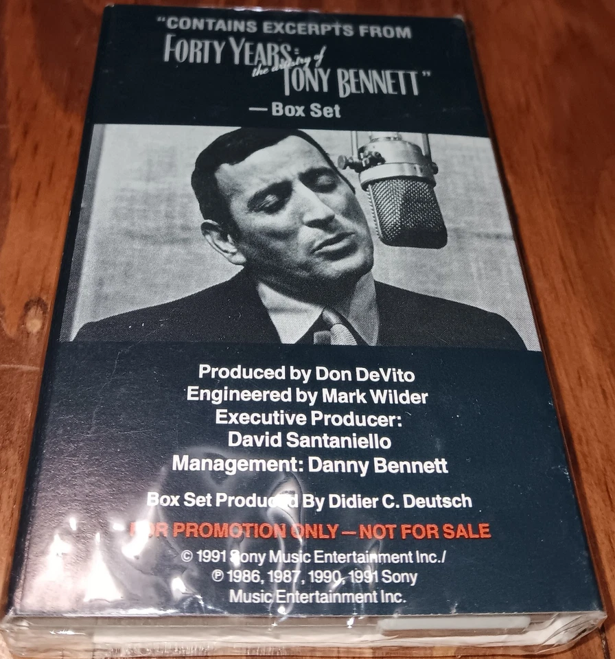 Forty Years The Artistry Of Tony Bennett SEALED Special Limited Edition Sampler - Image 3 of 3