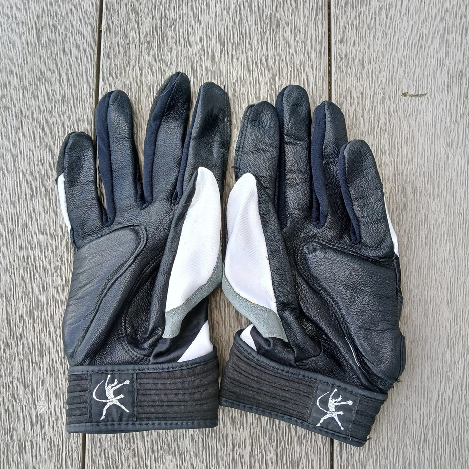 Mizuno Women’s Softball Red And White Batting Gloves  Size XL - Image 2 of 3