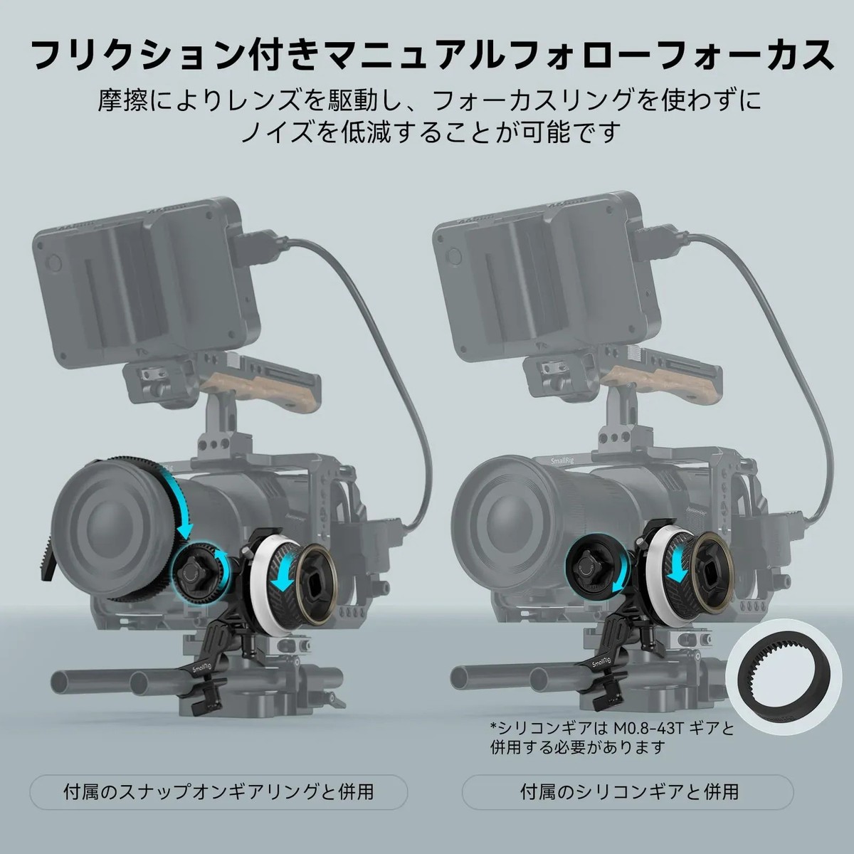 ビデオカメラ Smallrig followfocus f40 SmallRig F40 mini Follow Focus - The Camera Exchange