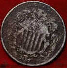 1867-P Shield Nickel — photo from another recent sale