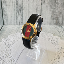 Gucci 3001L Womens Watch Gucci Color Dial Gold Tone Quartz Working Japan