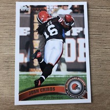2011 Topps Football Card #263 Josh Cribbs