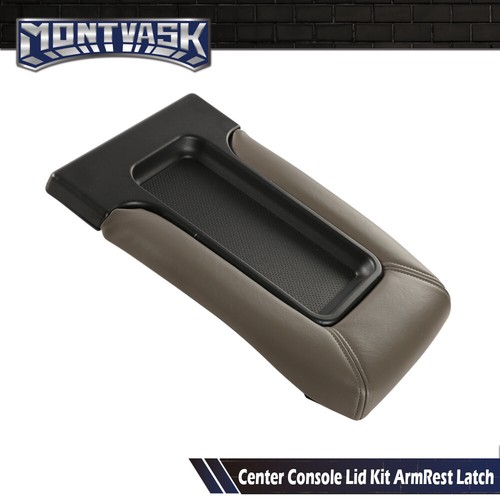 Light Grey Fit For 99-07 Silverado GM 19127364 Center Console Lid Repair Kit - Picture 4 of 8