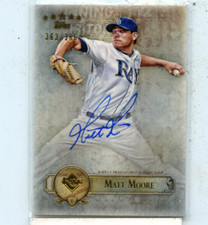 MATT MOORE 2013 Topps Five Star Retired and Active Player Auto /386 #FSBA-MM