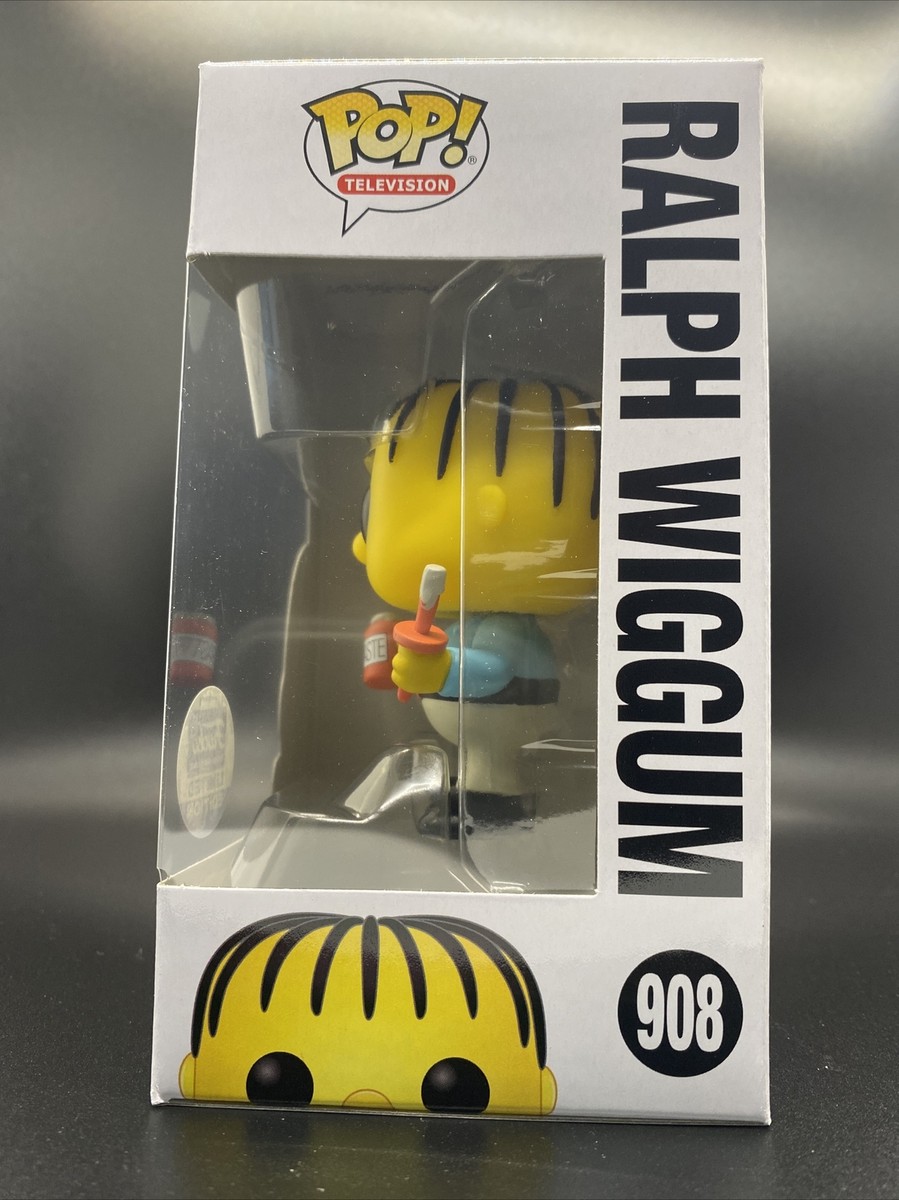 Funko Pop! The Simpsons – Ralph Wiggum #908 – Funko Shop Exclusive – Vinyl Figur Funko Pop! The Simpsons – Ralph Wiggum #908 – Funko Shop Exclusive – Vinyl Figur
