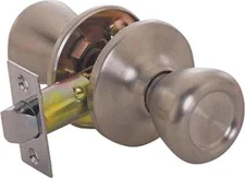 PASSAGE DOOR KNOB HALL/ CLOSET NO LOCKING REQUIRED 