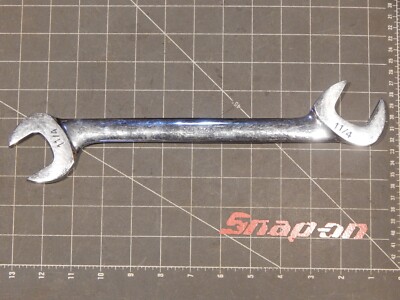 Snap On 4 Way Angle Head Open End Wrench 1 1/4'' VS40 Underlined Logo 1985