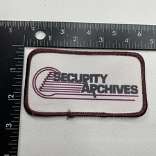 Vtg SECURITY ARCHIVES Uniform Patch (Las Vegas Nevada Alarm Response Co. ?) 00XL