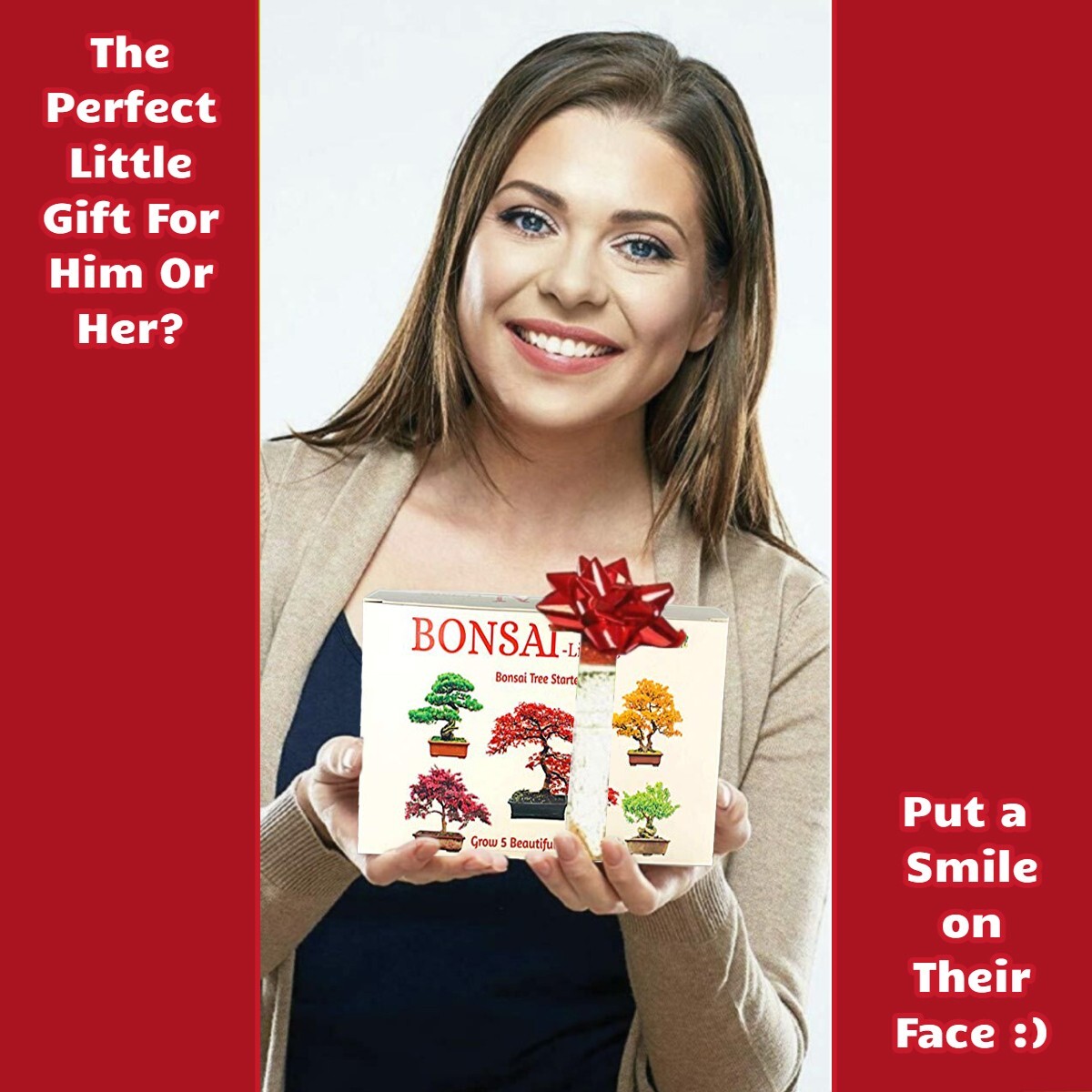 BONSAI TREE KIT. Grow 6 OF Your OWN Bonsai Trees from Seeds WITH BONSAI