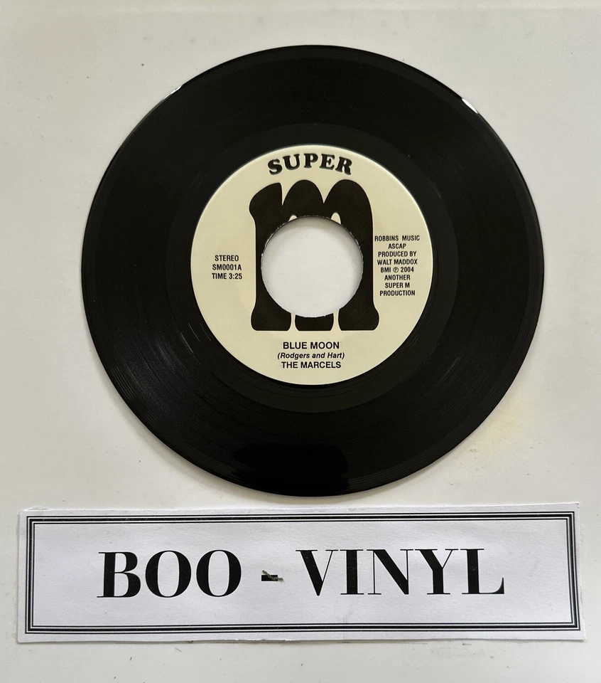The Marcels - Blue Moon 7” Funk Soul Vinyl Record NM - Bild 3 von 4