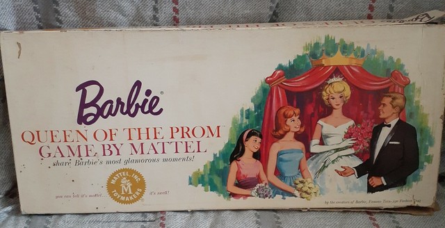 vintage barbie game