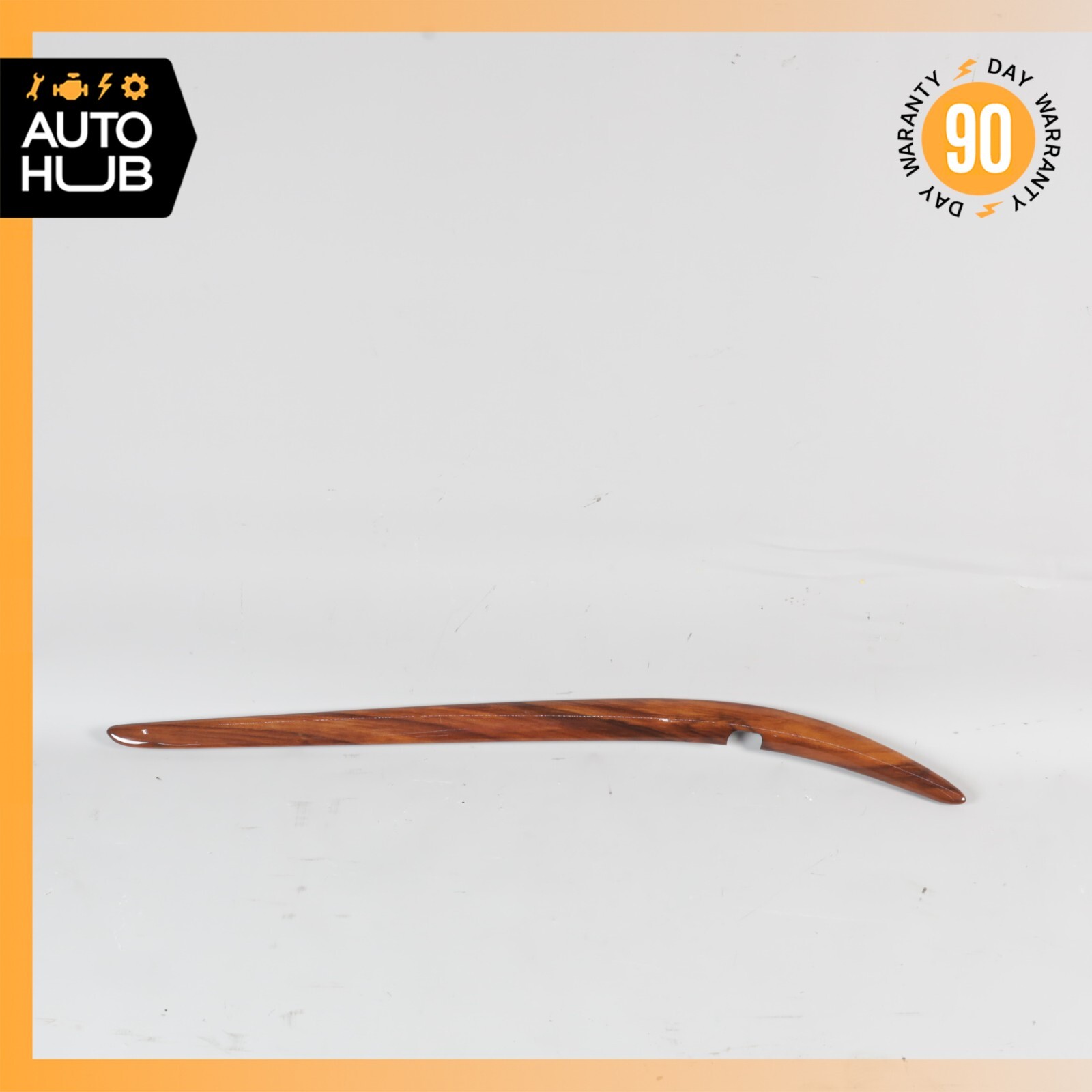 08-19 Maserati GranTurismo M145 Front Left Driver Side Door Panel Trim Wood OEM
