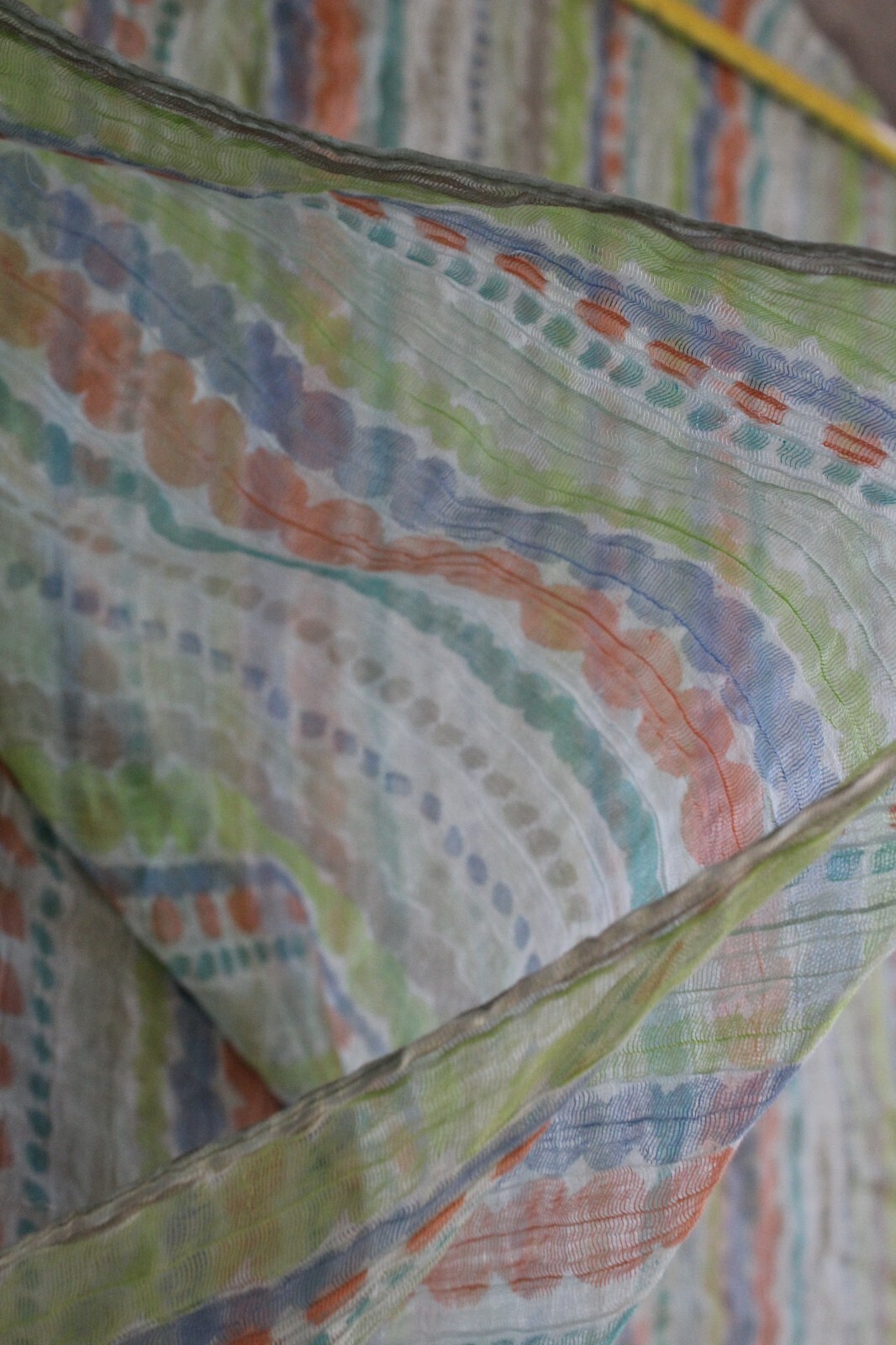 Lightweight Infinity Loop Accent Scarf Muted Oran… - image 6