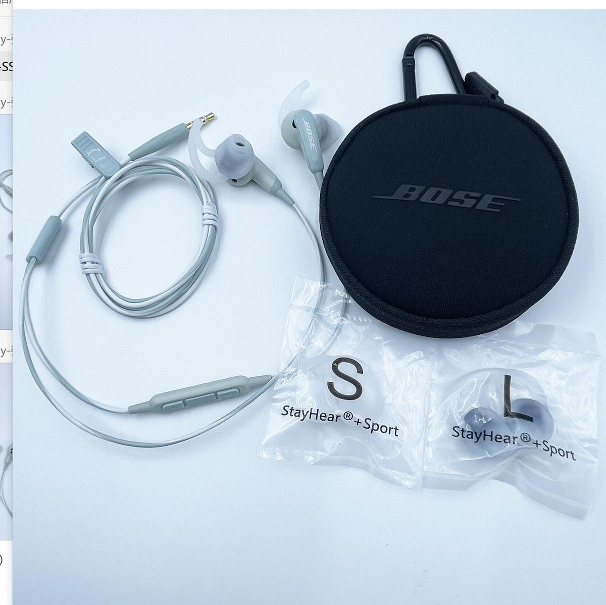 Bose SoundSport Wired Jack In Ear Headphones For Apple IOS
