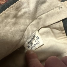 Vintage 50s 60s Army Pants Trousers W35 L 34