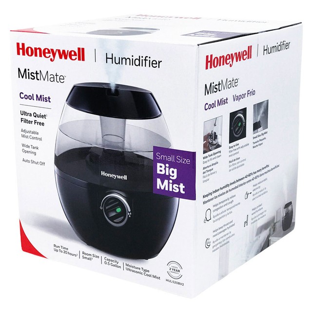 Honeywell HUL520B Mistmate Cool Mist Humidifier Black for sale online