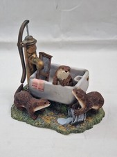 The Leonardo Collection Countryside Friends 1998 Rare Signed Figurine 3 Marmots