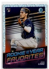 2022 Bowman #ROYF-11 Josh Lowe ROTY Favorites Mega Box Tampa Bay Rays