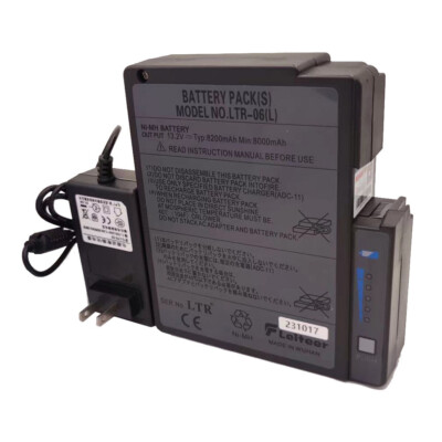 LTR-06 Battery + Charger For Fujikura FSM-50S 50R Fusion Splicer Battery BTR-06
