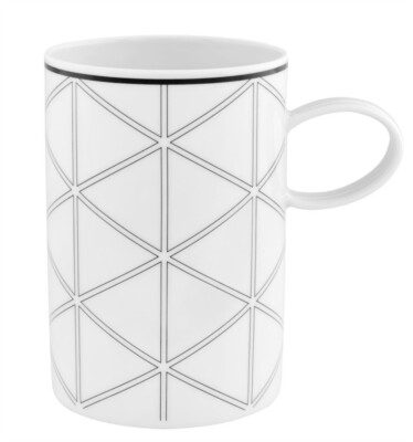 Vista Alegre Porcelain Orquestra Mugs, Set of 4