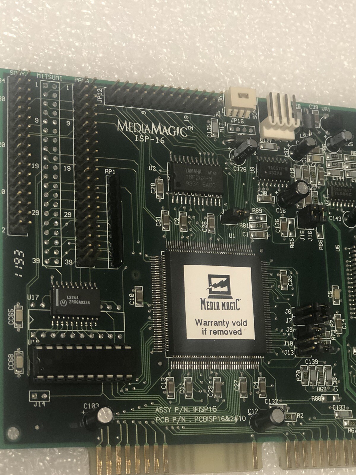 Carte Son ISA 16 Bits OAK Mozart S601211-H – Vintage – Occasion