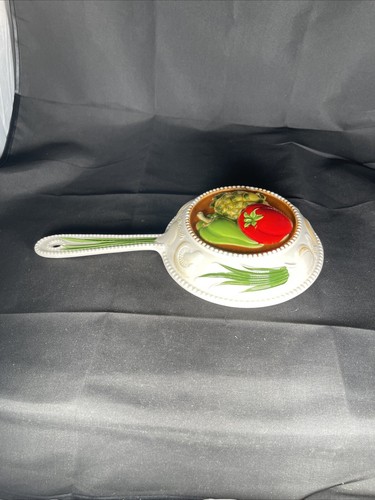 Gailstyn-Sutton ceramic vegetable wall hung decoration Japan - Picture 4 of 5