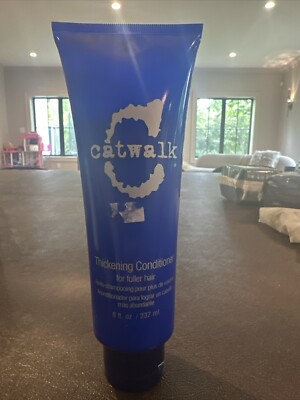Catwalk by Tigi Thickening Conditioner for Fuller Hair 8 OZ Ships Out Fast Old