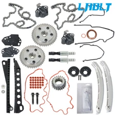 LABLT Timing Chain Kit+ Cam Phasers + VVT Valves For Ford Lincoln 5.4L Triton 3V