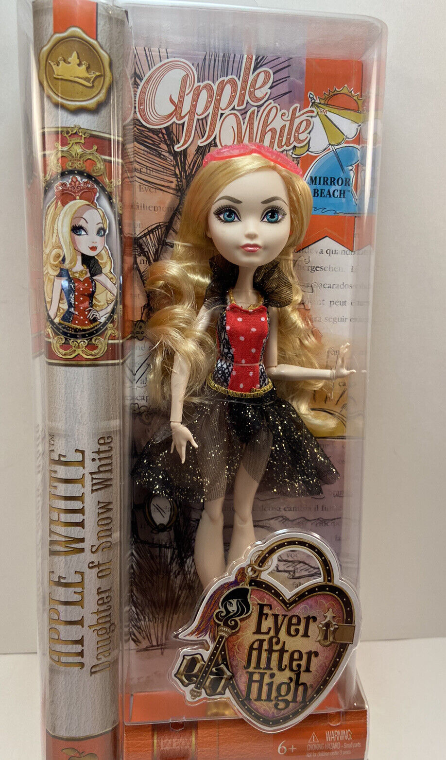 Boneca Ever After High Apple White Mirror Beach, Cacareco Mattel Usado  59562026