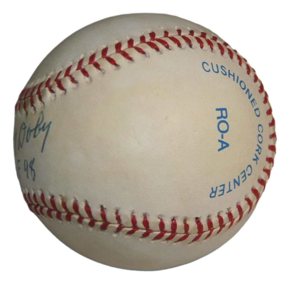 Larry Doby Signed Official American League Baseball w/HOF PSA/DNA Cleveland - Image 3 of 3