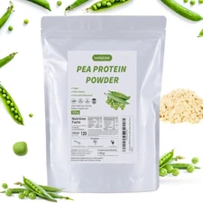 500G Organic Pea Protein Powder Vegan Formula Supports Muscles 26g Per Serving