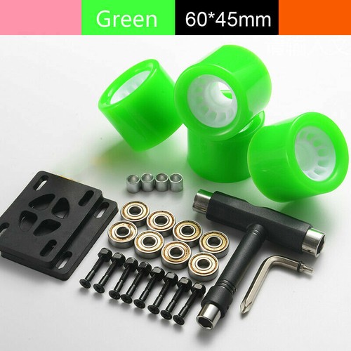 4Pcs Skateboard Flash Licht Räder Longboard Verschleißfest 60 45mm Lager - Bild 7 von 21